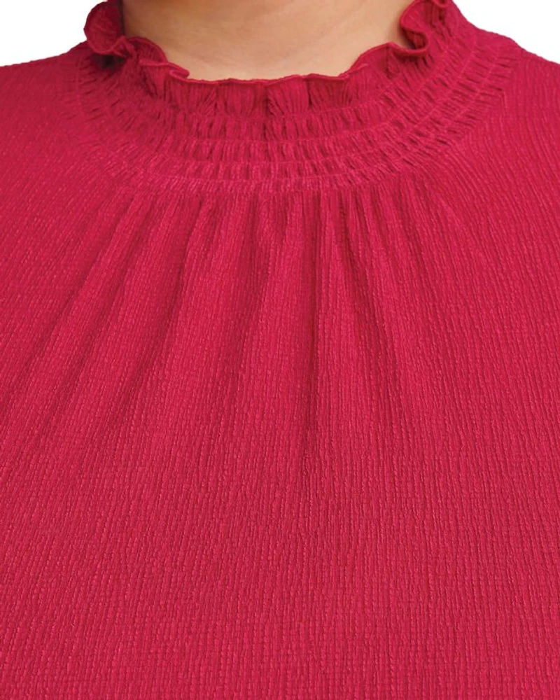 Zinnia Shirred Top