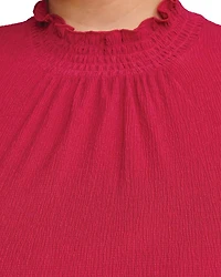 Zinnia Shirred Top