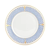 Herend Art Deco Blue Salad Plate