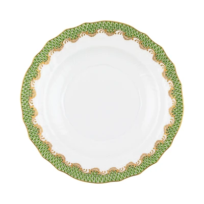 Herend Fish Scale Evergreen Salad Plate