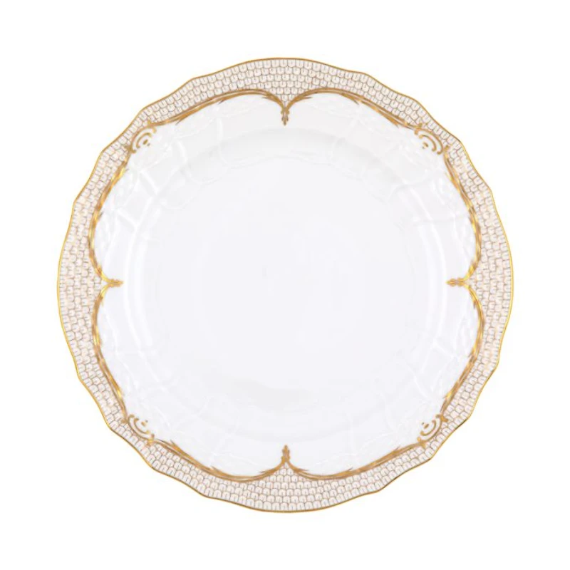 Canton Gold Service Plate