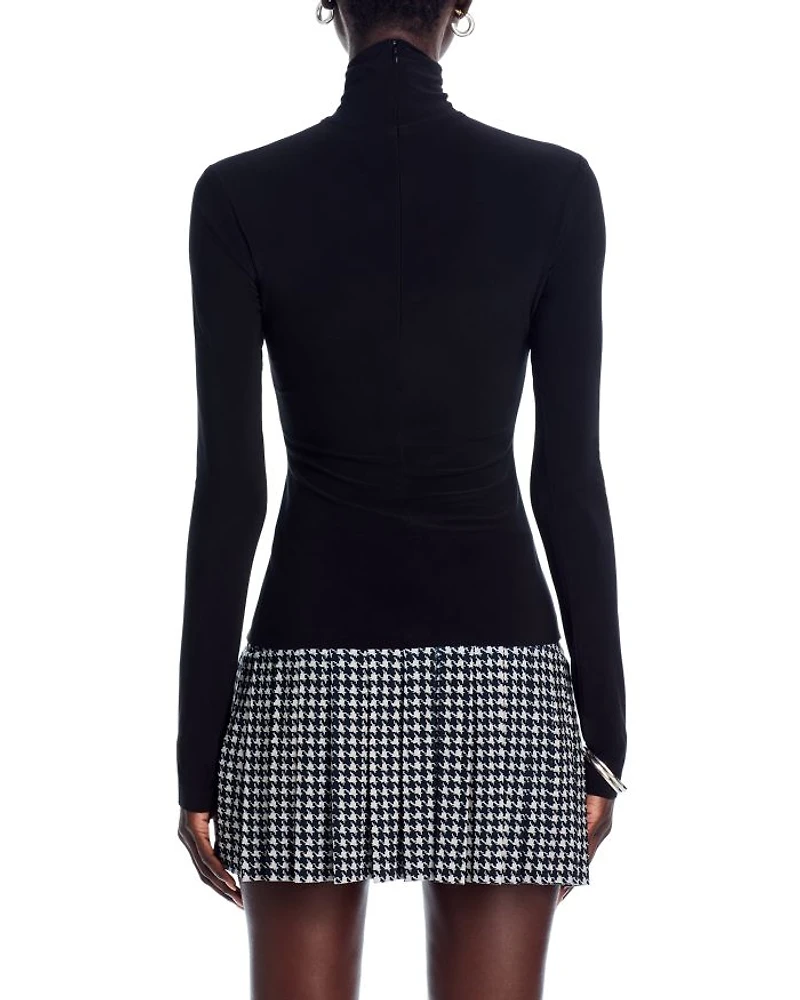 Mock Neck Top