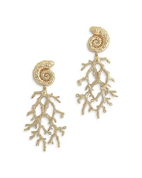 Shell Drop Earrings