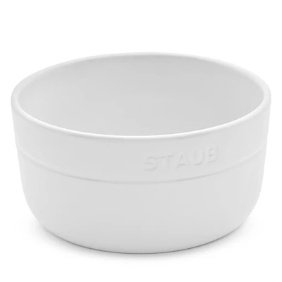 Staub 5 Cereal Bowl, White, Set of 4