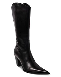 Women's Copenhagen Pointed Toe Block Heel Boots