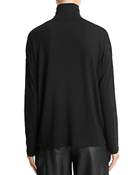 Relaxed Long Sleeve Turtleneck