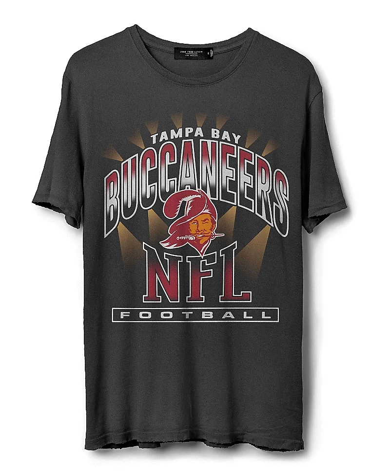 Junk Food Clothing Unisex Nfl Tampa Bay Buccaneers Chrome Flea Market Tee