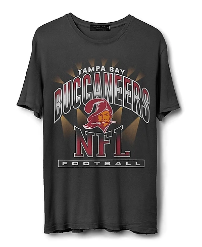 Junk Food Clothing Unisex Nfl Tampa Bay Buccaneers Chrome Flea Market Tee