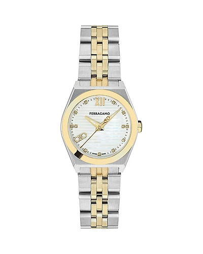 Ferragamo Vega New Diamond Watch, 28mm