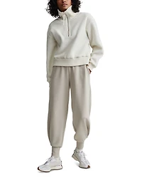 Roselle Half Zip Fleece Sweatshirt