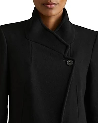 Maude Wool-Blend Longline Double-Breasted Coat