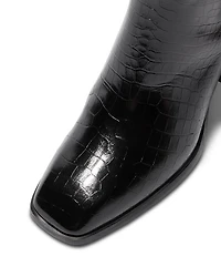 Women's Teresa Square Toe Block Heel Boots