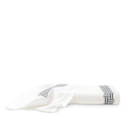 Frette Basketweave Embroidery Duvet Cover, King