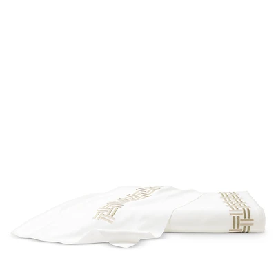 Frette Basketweave Embroidery Duvet Cover