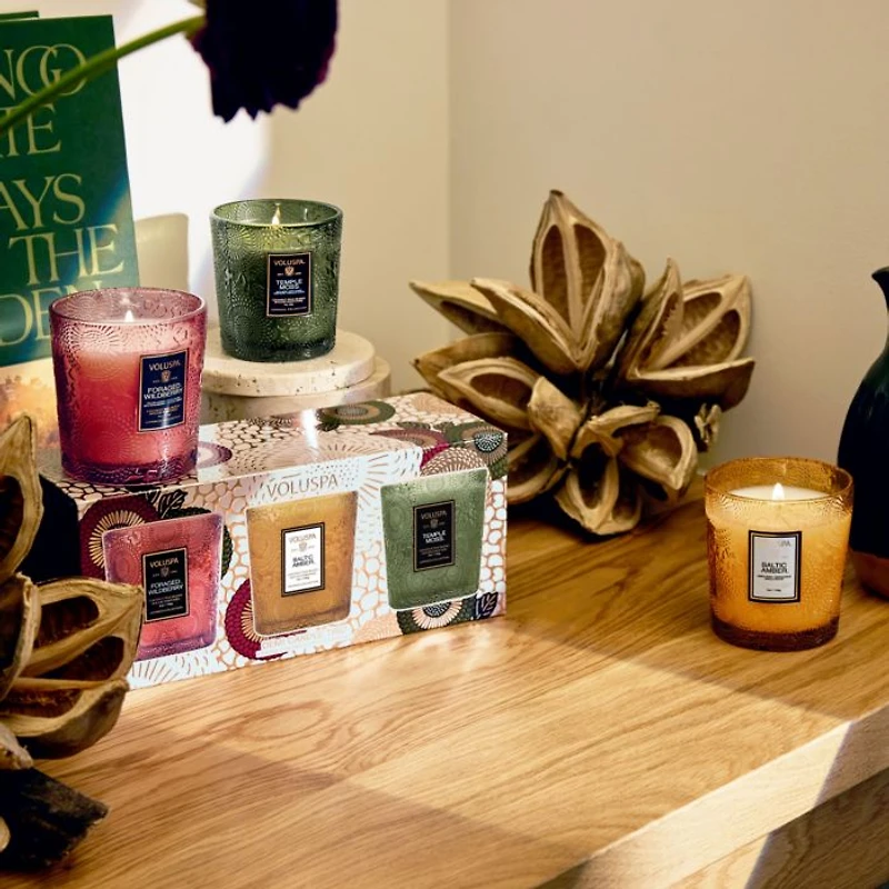Restoration Demi Trio 5 oz. Candle Gift Box, Set of 3