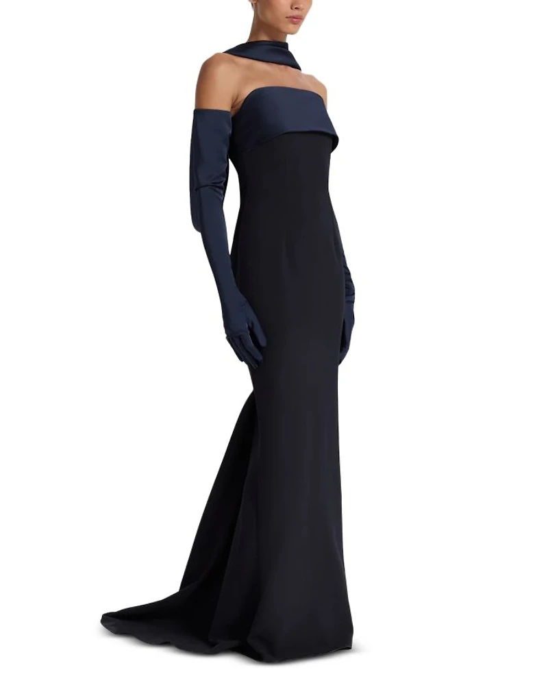 Roshana Strapless Gown