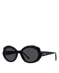 Loewe Slim Geometric Sunglasses, 54mm