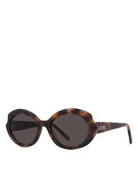 Loewe Slim Geometric Sunglasses, 54mm