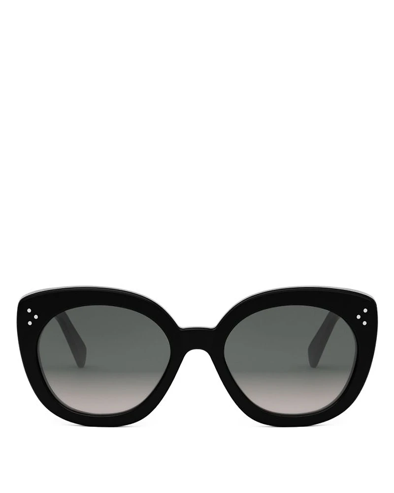3 Dots Butterfly Sunglasses, 56mm