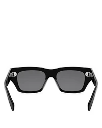 3 Dots HD Geometric Sunglasses, 53mm