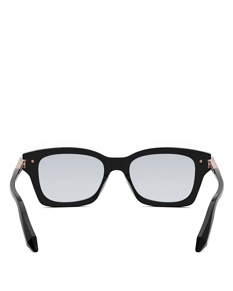 Serpenti Rectangular Eyeglasses, 50mm