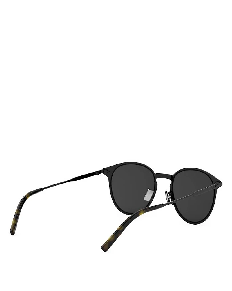 DiorBlackSuit R8U Round Sunglasses, 51mm