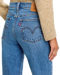 Wedgie High Rise Boot Cut Stretch Jeans Fair Point