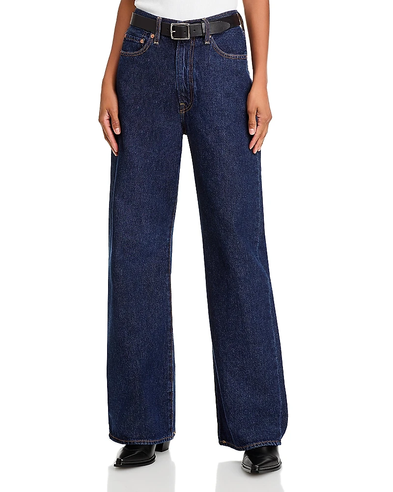Levi's Ribcage High Rise Wide Leg Jeans