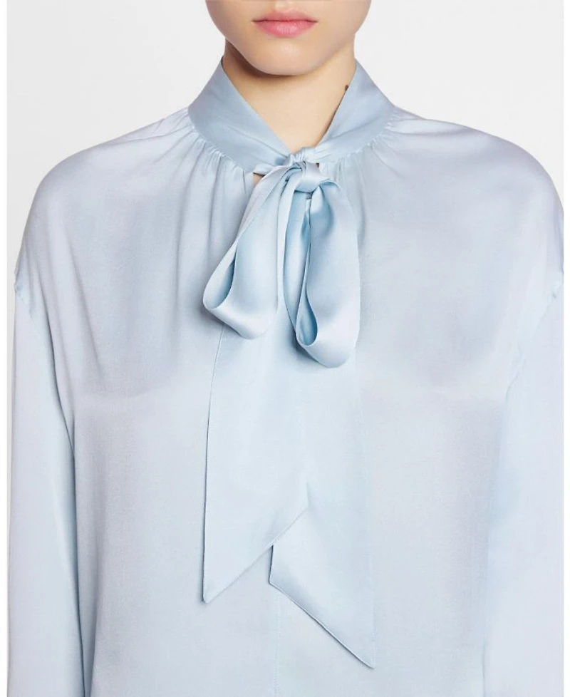 Ascot Collar Blouse