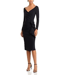 Chiara Boni La Petite Robe Silveria Off The Shoulder Bodycon Dress - Exclusive