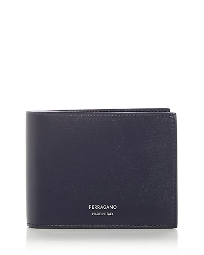 Ferragamo Men's Florence Leather Bifold Wallet