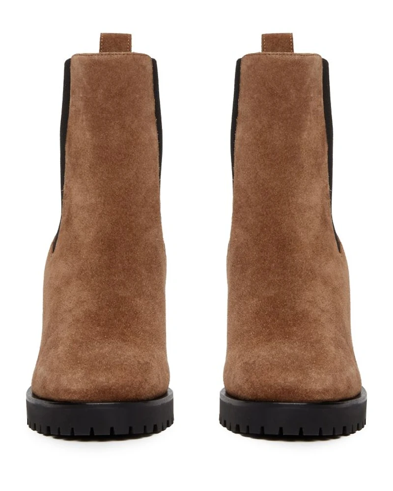 Women's Izzy Stretch Block Heel Ankle Boots