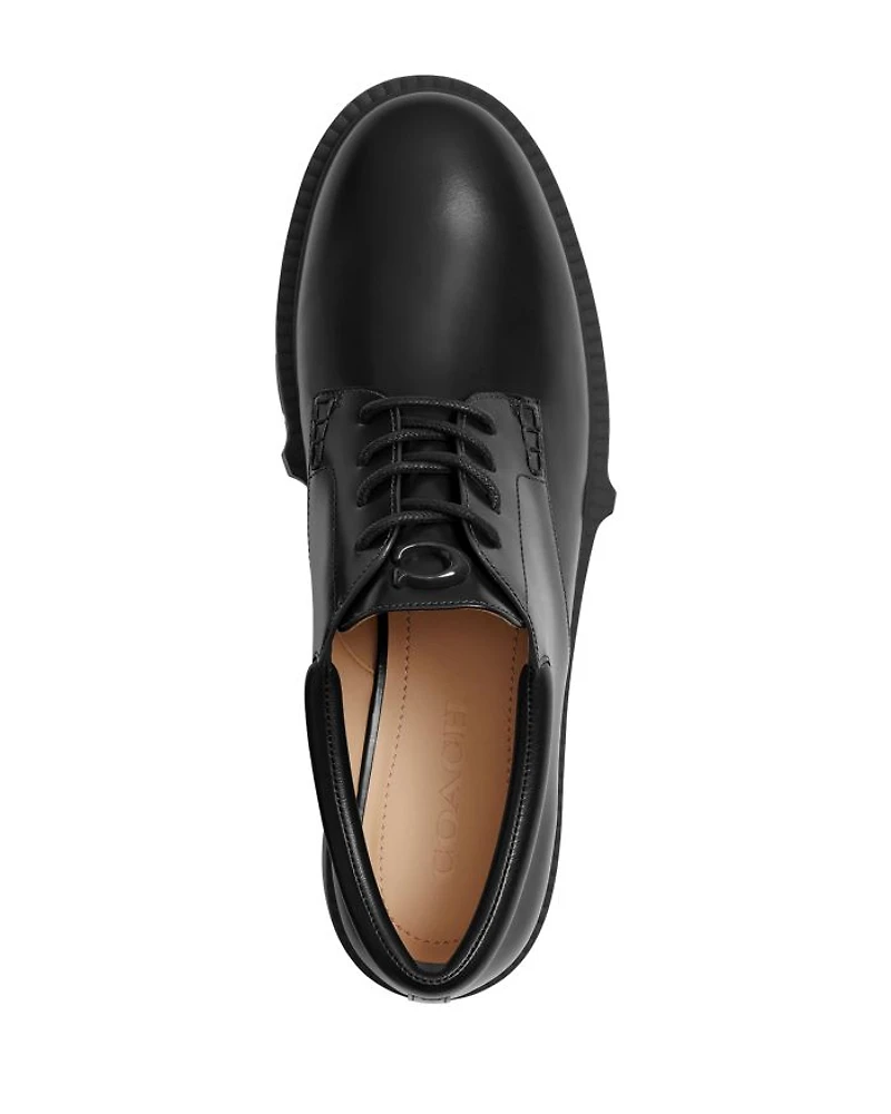 Women's Lyla Leather Derby Loafers