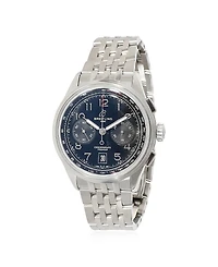 Pre-Owned Breitling Stainless Steel Premier B01 AB0145221B1A1 45.50 Watch