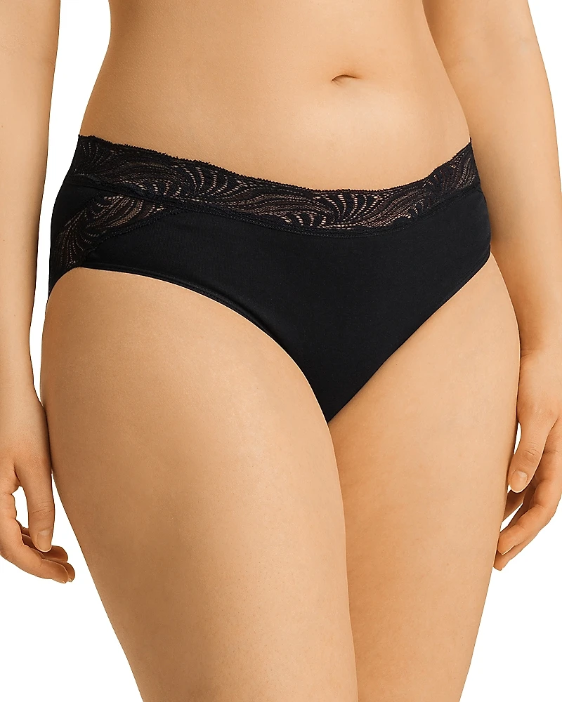 Hanro Cotton Delight Hi Cut Brief