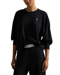 Sweatshirt & Wide Leg Pants Set