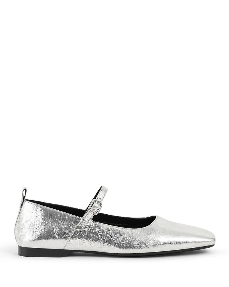 Women's Delia Square Toe Ballet Flats