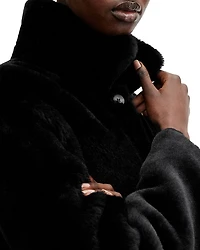 Serra Reversible Shearling Coat