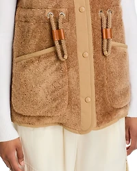 Bost Teddy Fleece Down Vest