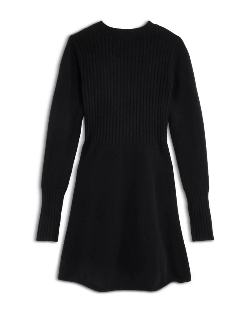 Girls' Cashmere Fit and Flare Dress, Big Kid - Exclusive