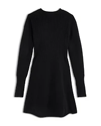 Girls' Cashmere Fit and Flare Dress, Big Kid - Exclusive