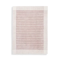 Barefoot Dreams CozyChic Box Stripe Throw - Exclusive