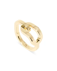 Dinh Van 18K Yellow Gold Maillon Large Polished Link Ring