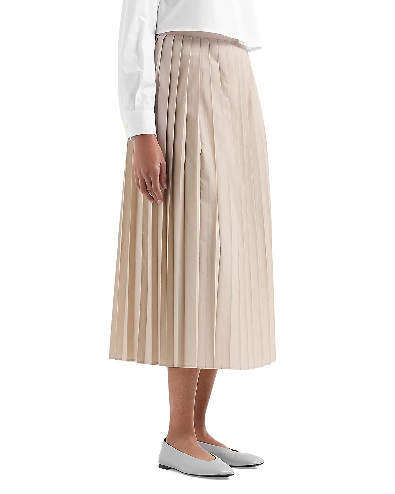Emporio Armani Pleated Midi Skirt