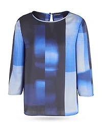 Ombré Checkered Top