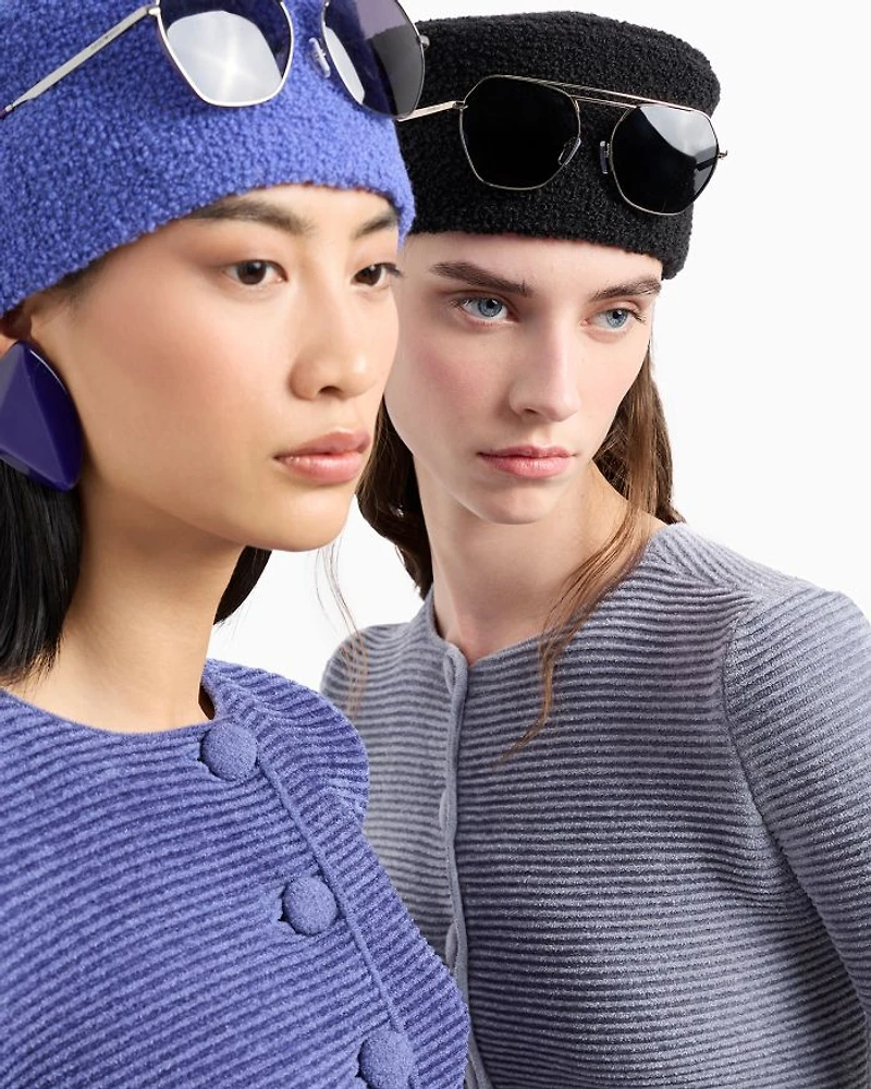 Ribbed Chenille Jacket