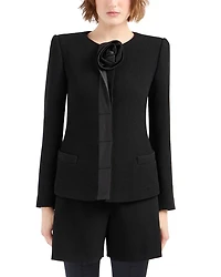 Rosette Stretch Tech Weave Jacket