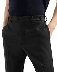 Wool Stretch Flannel Regular Fit Pants