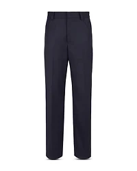 Compact Heavy Gabardine Regular Fit Wide Leg Pants