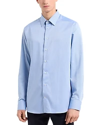 Emporio Armani New York Regular Fit Herringbone Dress Shirt